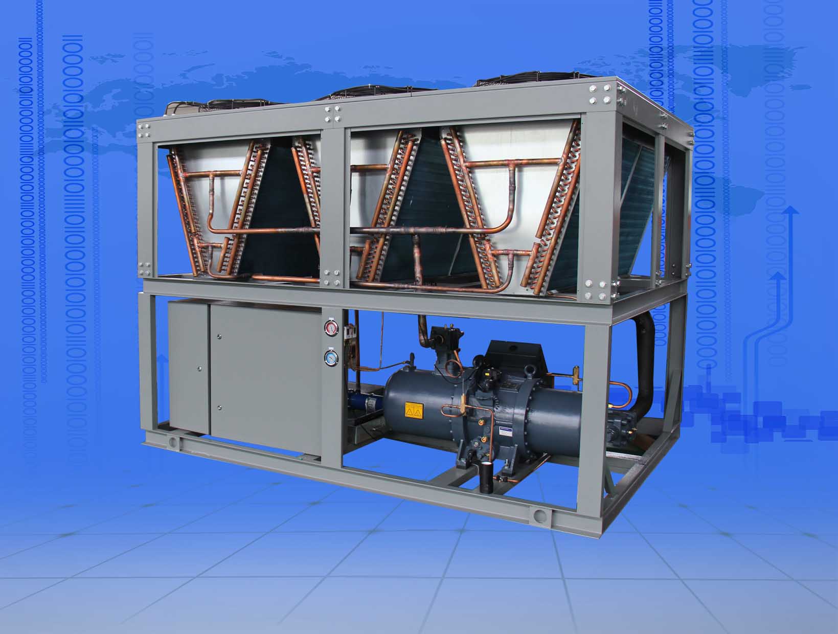 風(fēng)冷式鹽水低溫制冷機(jī)組
